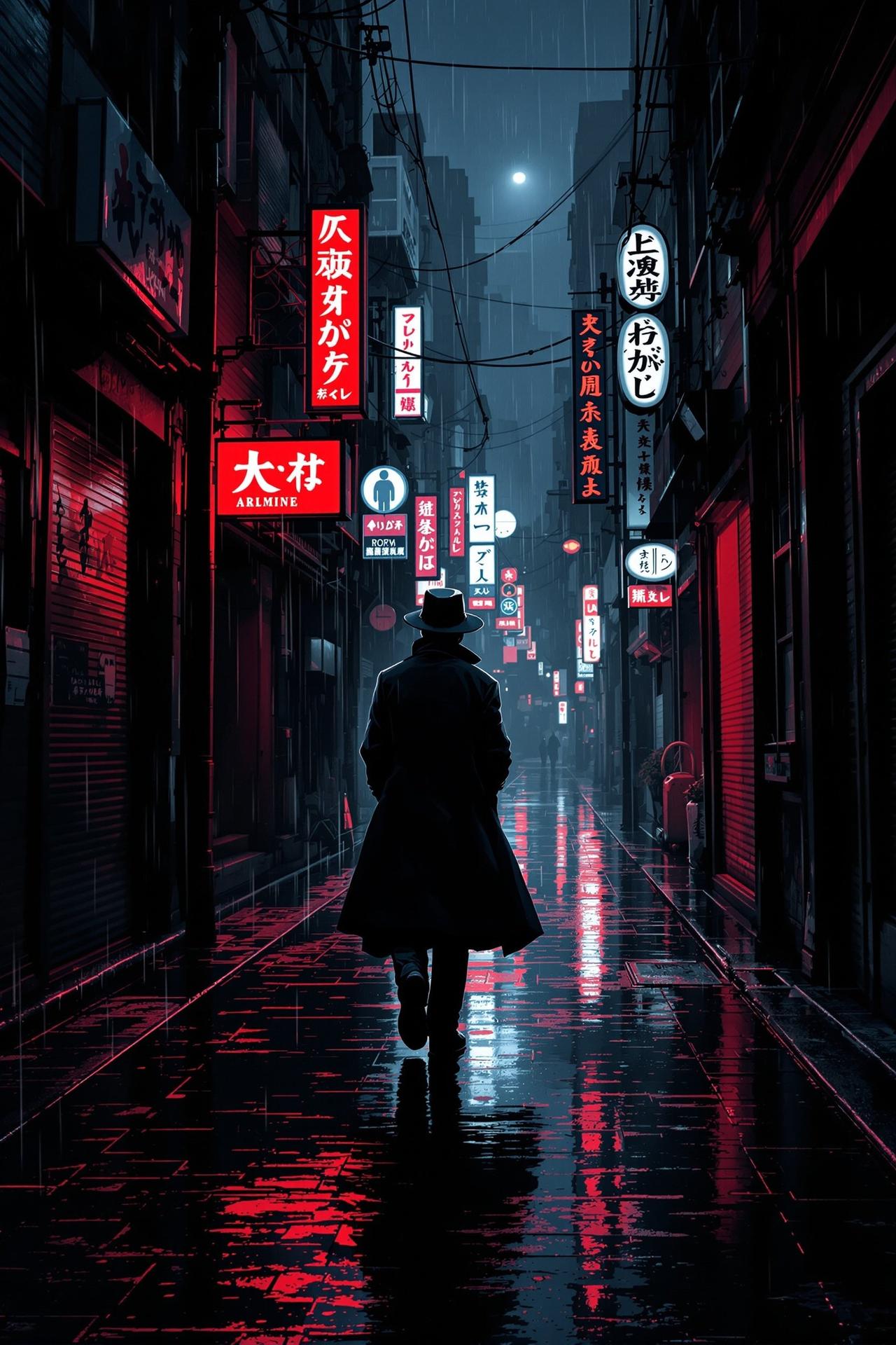 暗夜追踪 - 悬疑推理 | 9.1分 漫岛动漫悬疑动画《暗夜追踪》- 在霓虹闪烁的罪恶都市,一位退役刑警用最原始的方式追踪真相。每一起案件都是一面照妖镜。